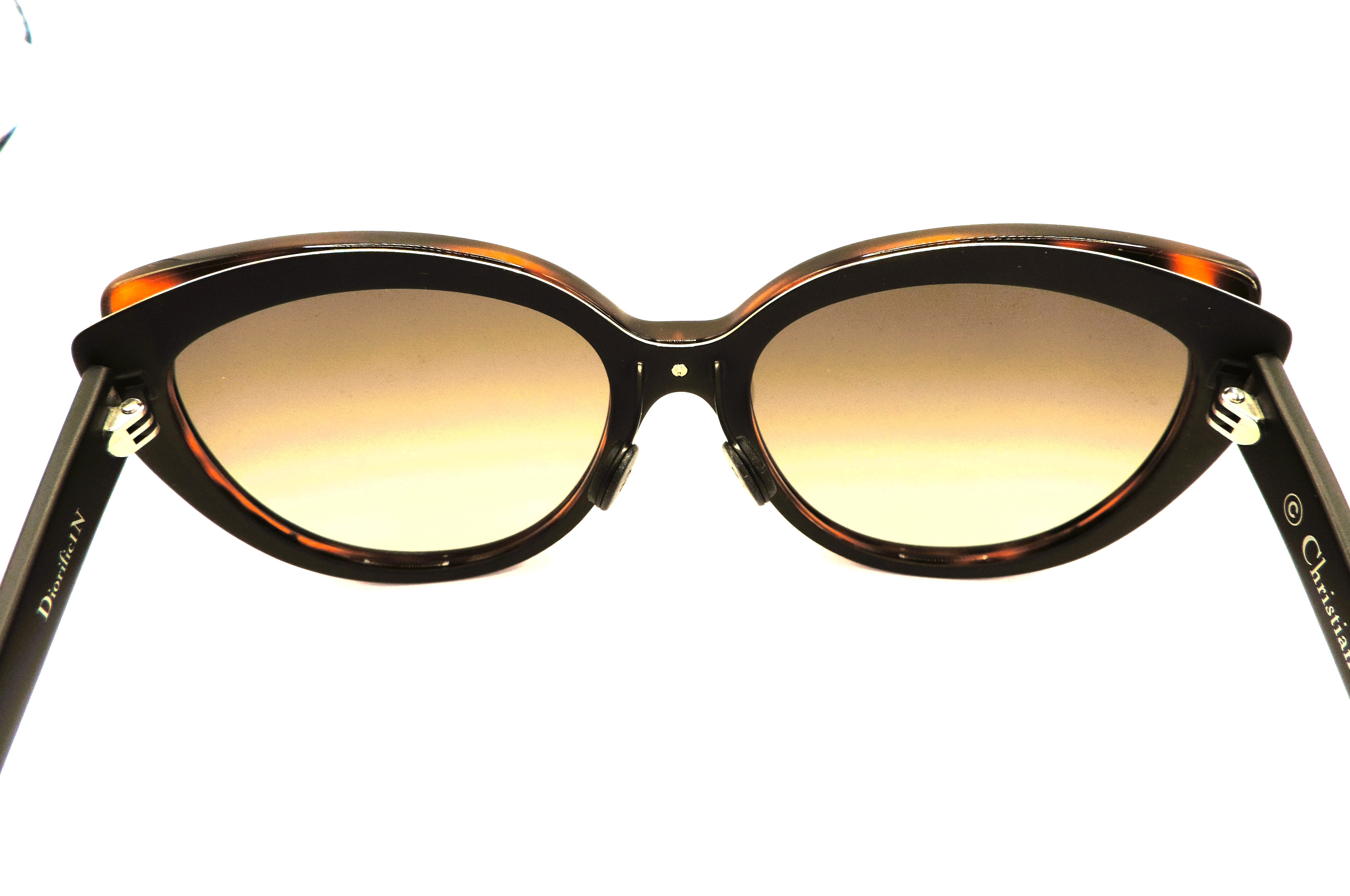 Christian Dior DIORIFIC Havanah Gold Sunglasses 3BZHA New With Box & Case - Image 15 of 17