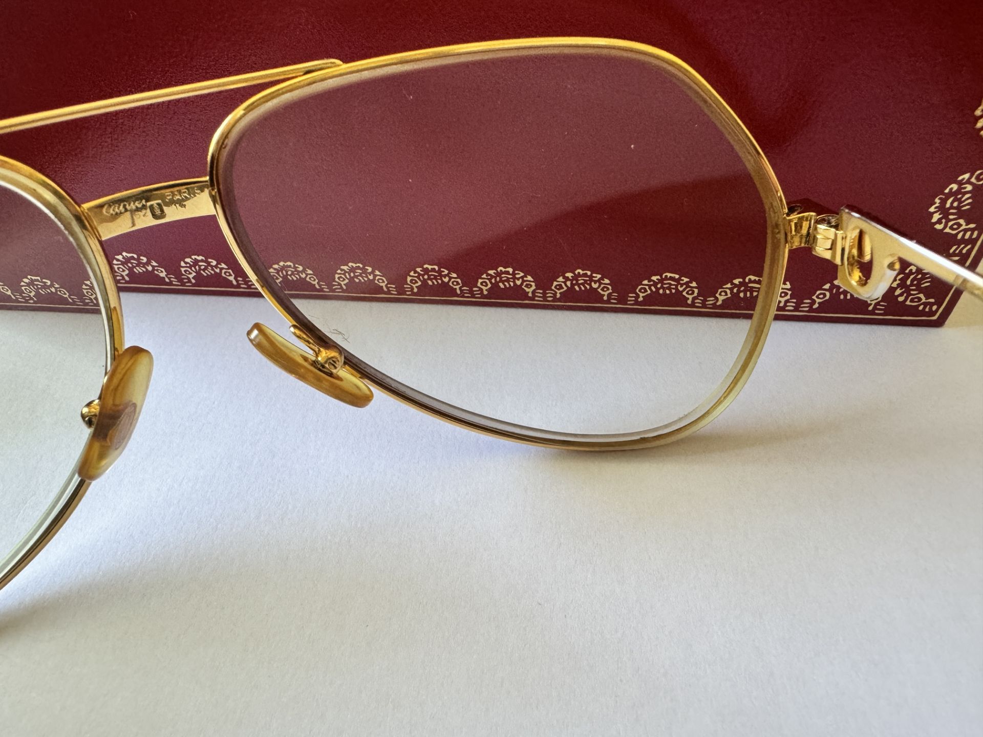 Vintage Cartier Vendome Santos Aviator Eyeglasses - Image 15 of 21