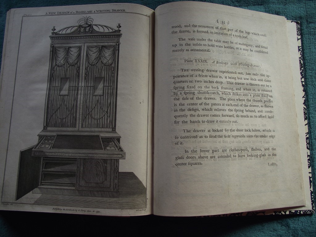 The Cabinet-Maker and Upholsterer's Drawing Book In Three Parts by T. Sheraton, Cabinet Maker - 1... - Image 23 of 38