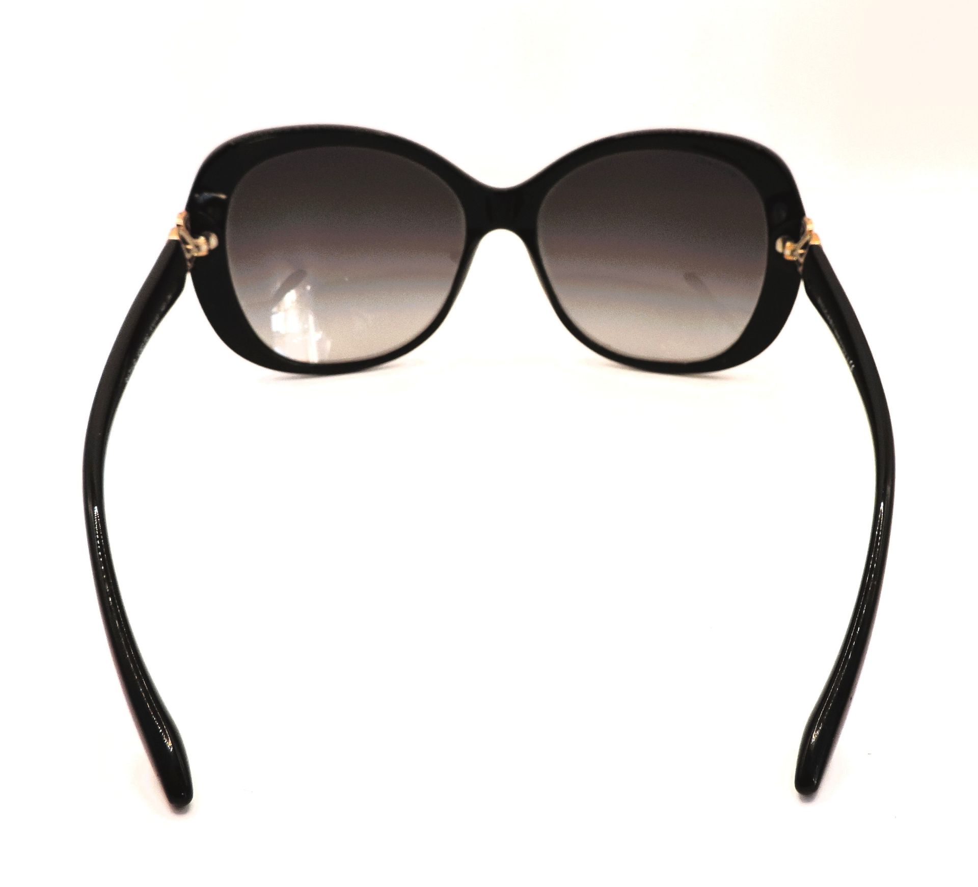 BVLGARI Black Sunglasses 8171-C Jewelled Hinged Detail New With Box & Certificate - Image 11 of 17