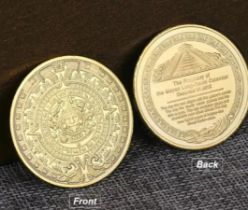 2012 Mayan Prophecy Gold Coin