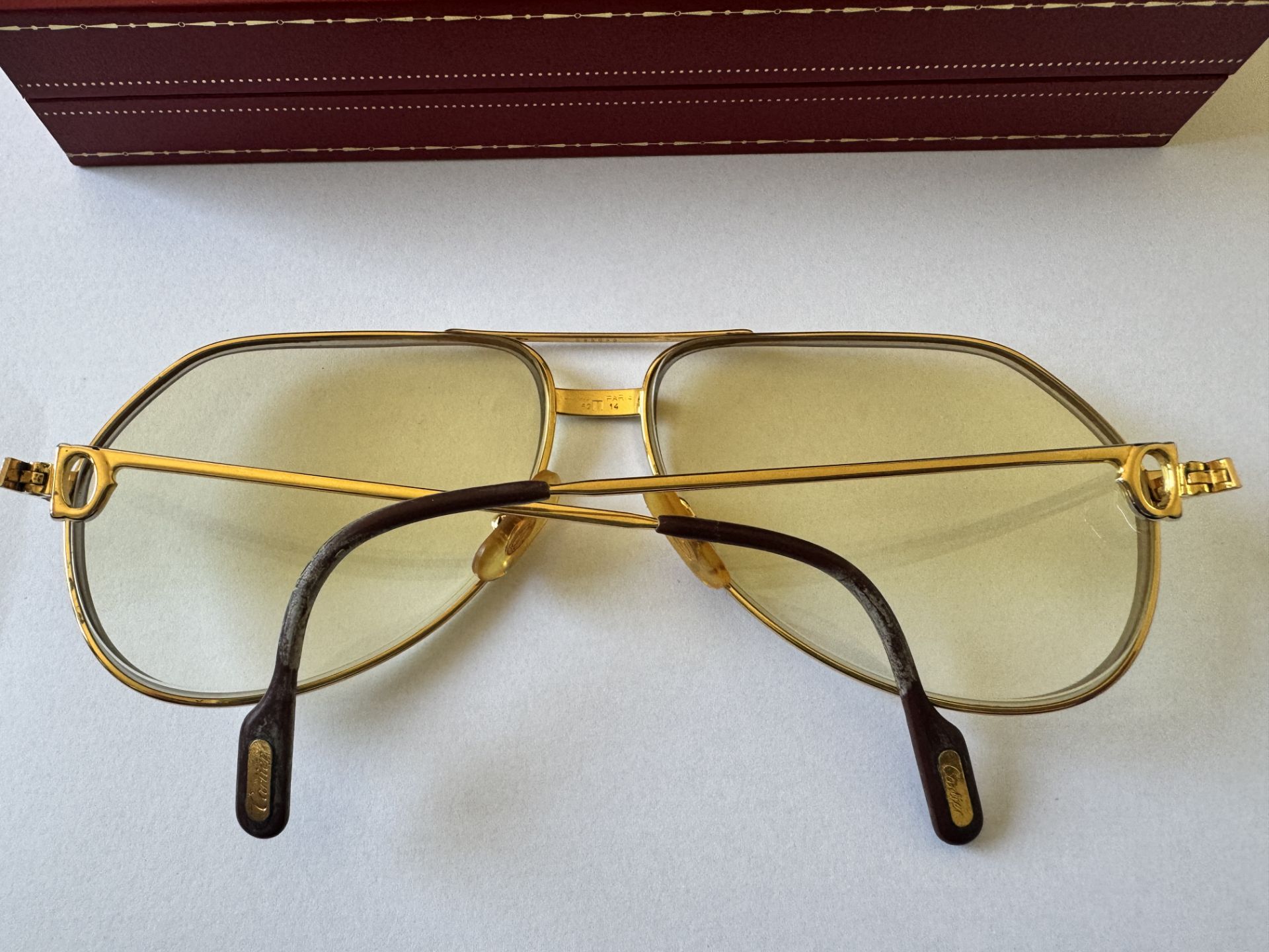 Vintage Cartier Vendome Santos Aviator Eyeglasses - Image 11 of 21