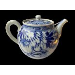 Antique Chinese Porcelain Teapot 17th-18th Century
