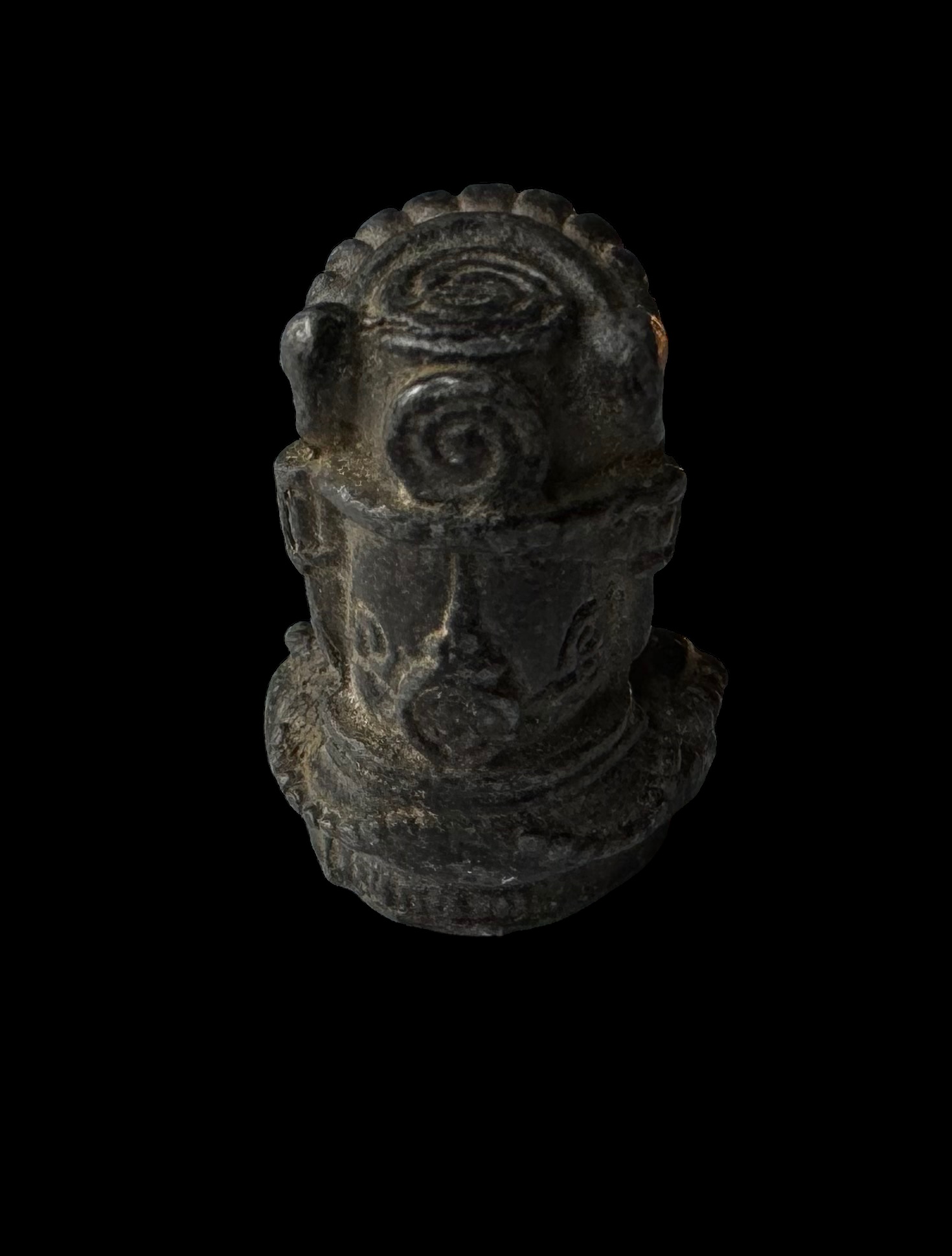 Small Antique Thai Idol 19th Century - Image 3 of 3