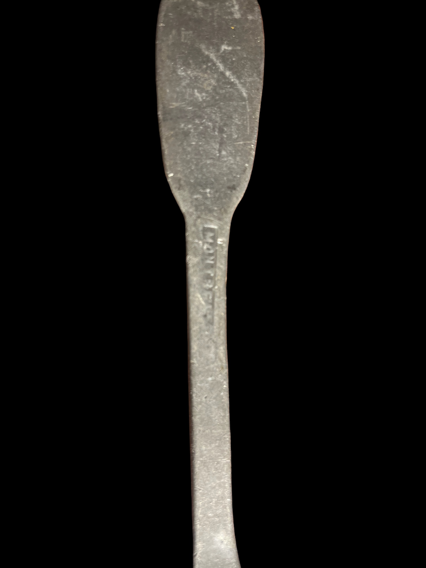 Early Canadian Montreal Pewter Spoon, 18th Century - Image 2 of 4