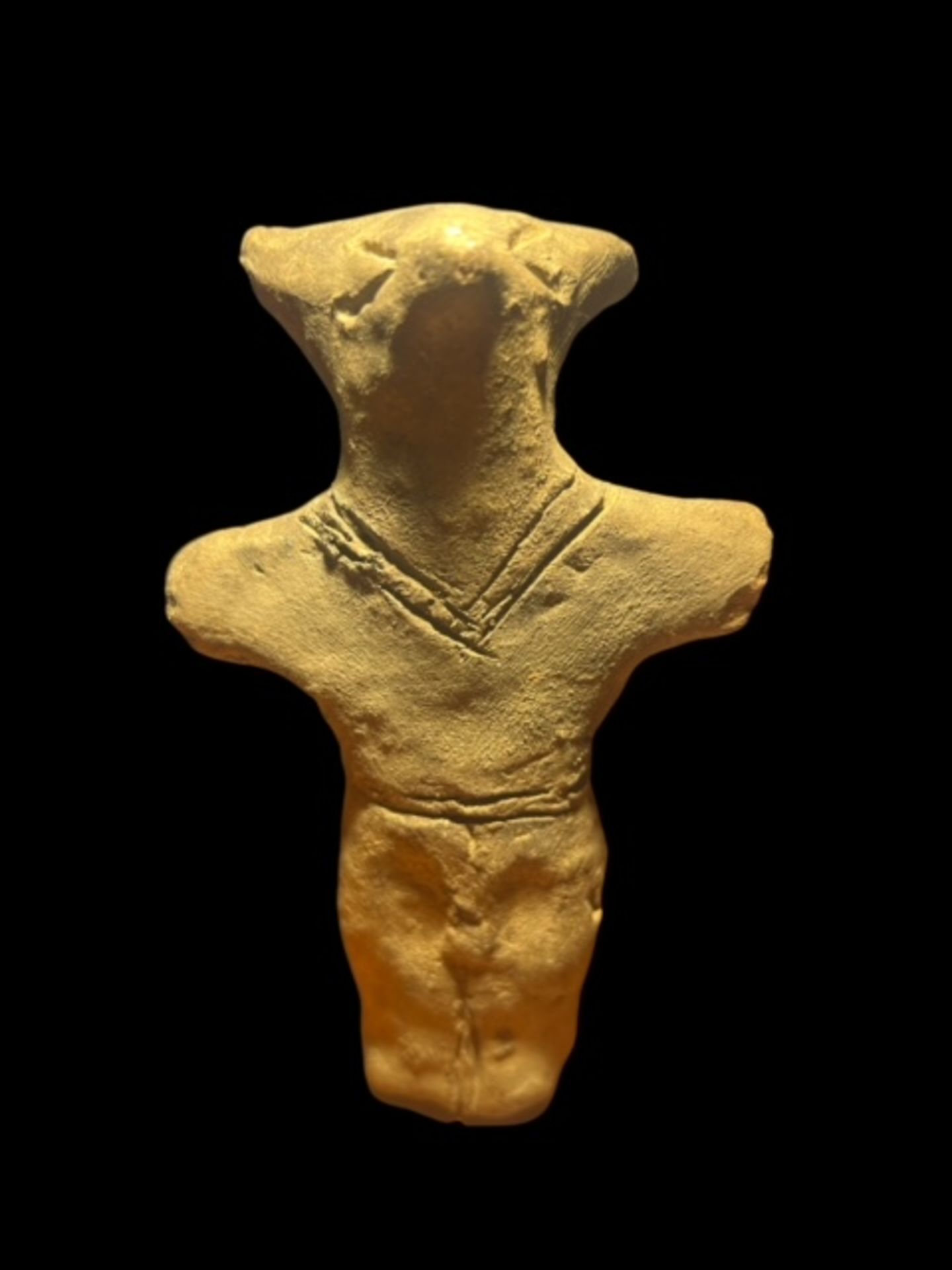 Ancient Style Neolithic Clay European Idol