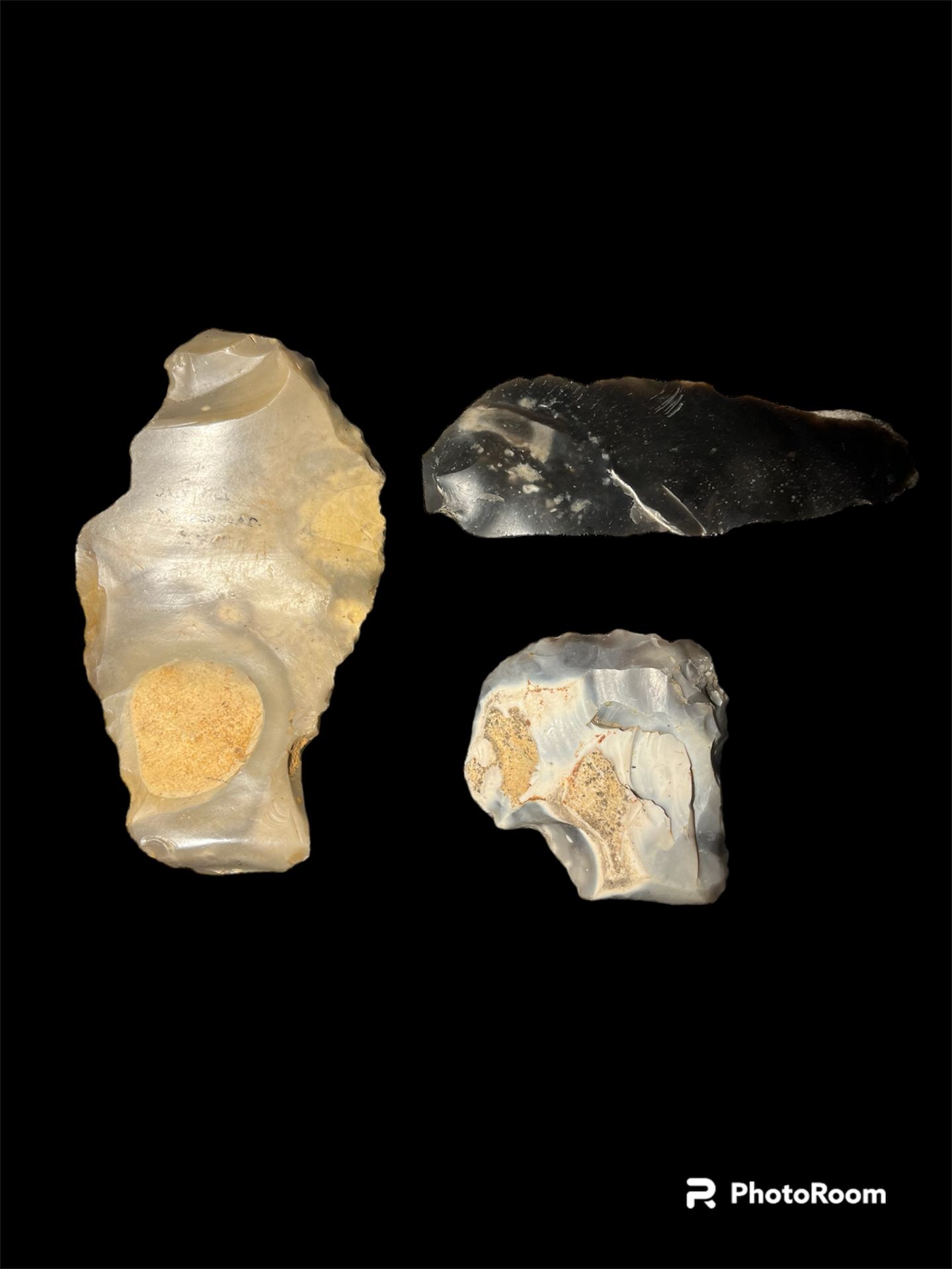 Three Neolithic Flint Tools Found In Maidenhead Berkshire - Image 2 of 2