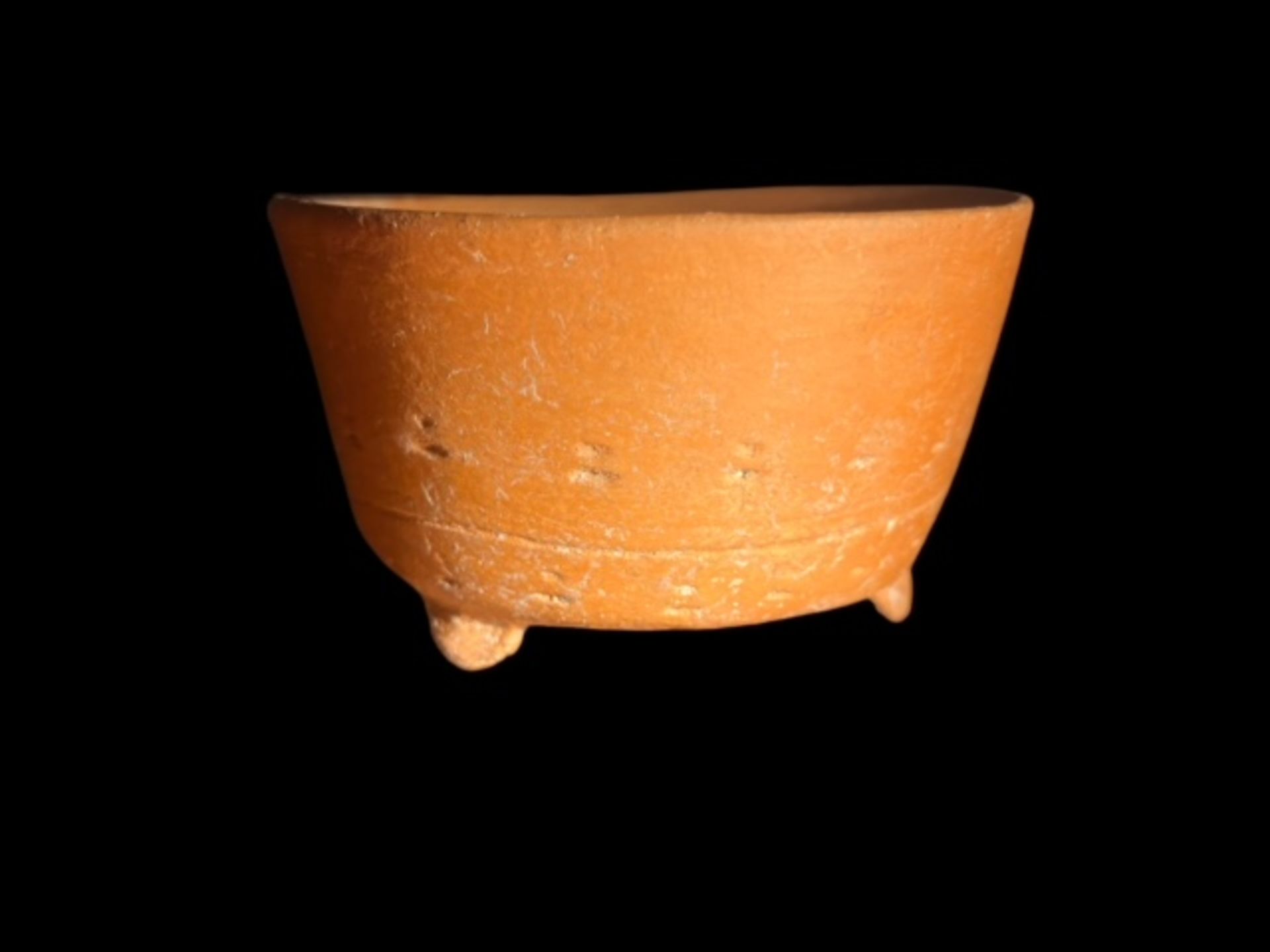 Antiquities: Ancient Greek Hellenistic Terracotta Bowl