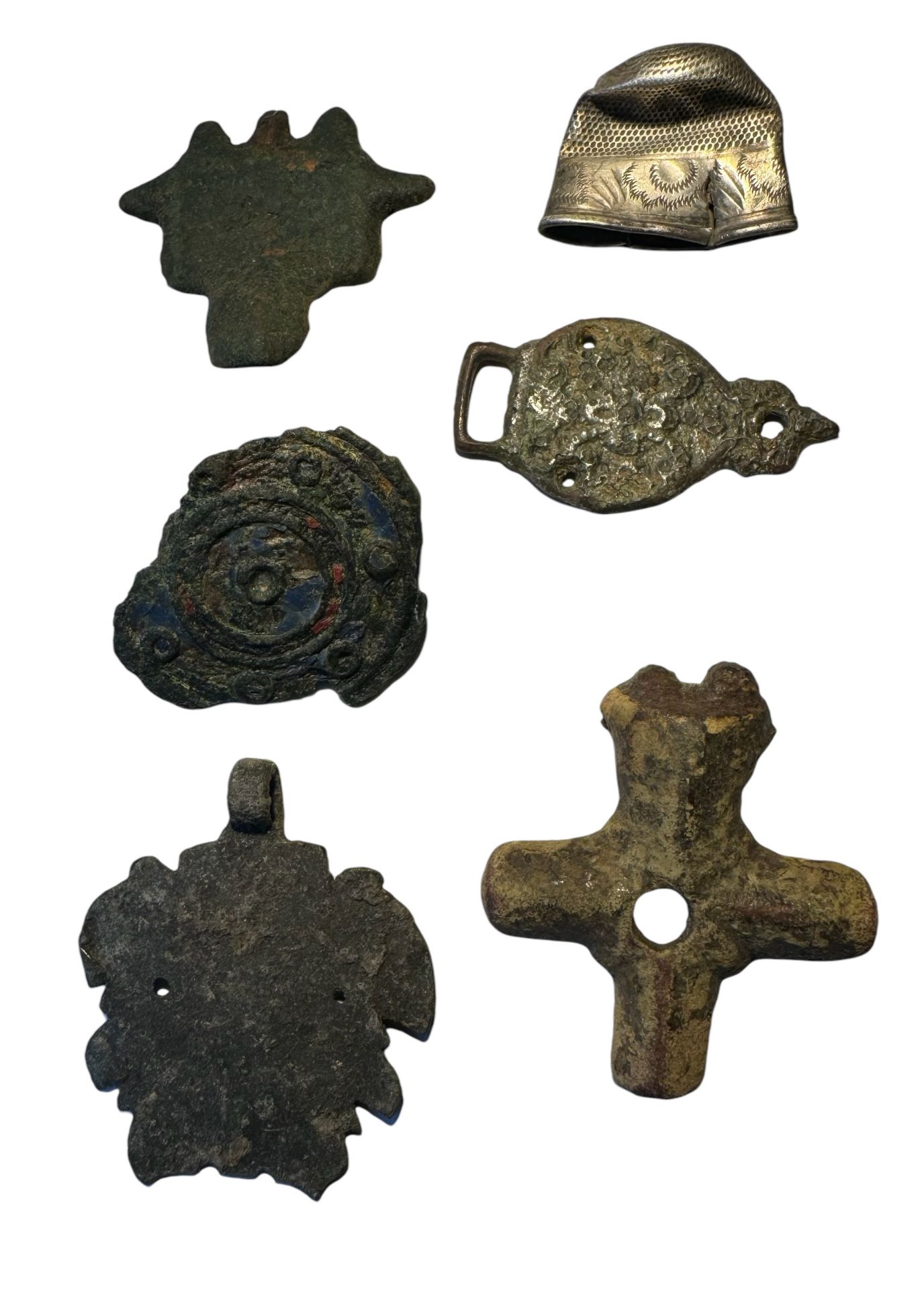 Antiquities: Group of Artefacts Roman, Celtic, Anglo Saxon, Medieval (£6 UK, £20 International Po...