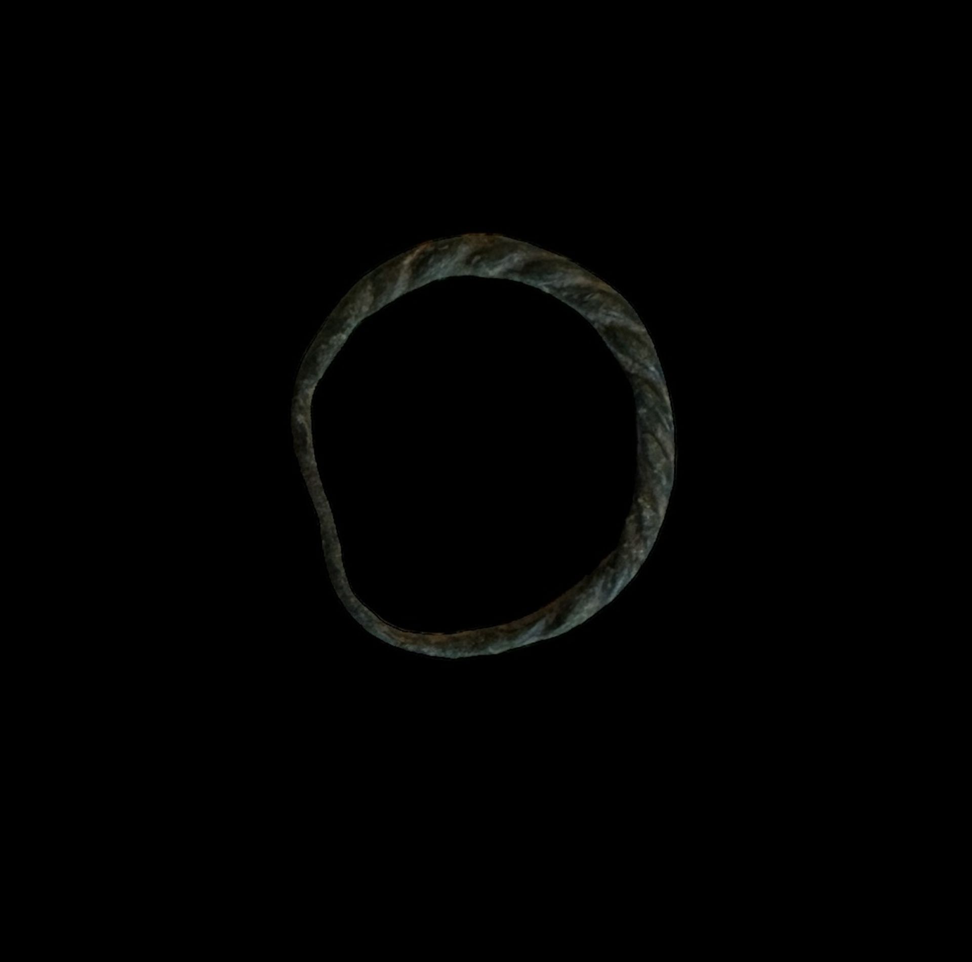 Antiquities: Viking “Rope Twist” Bronze Ring 10th Century