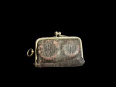 Victoria Leather Sovereign Pouch 19th Century