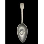 Early Canadian Montreal Pewter Spoon, 18th Century