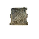 Antiquities: 17th-18th Century Bronze Orthodox Reliquary £5 UK Post £15 International