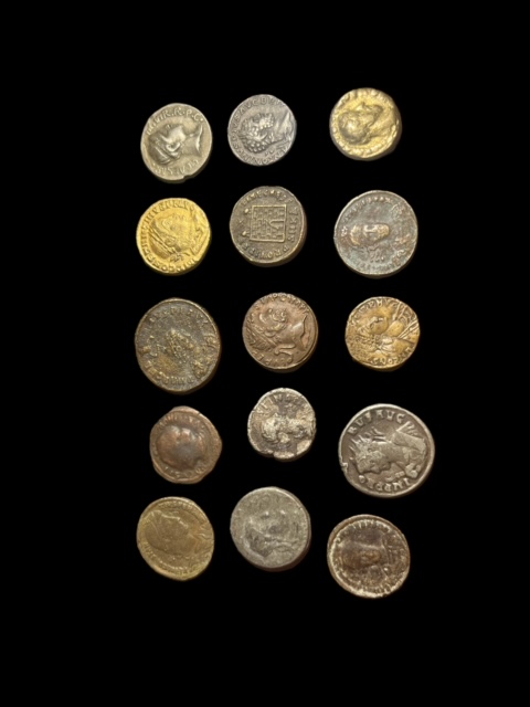 Group of Replica Roman Coins