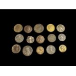 Group of Replica Roman Coins