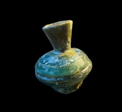 Antiquities: Ancient Roman Glass Bottle 1st-2nd Century AD (£5 UK £20 International Post)
