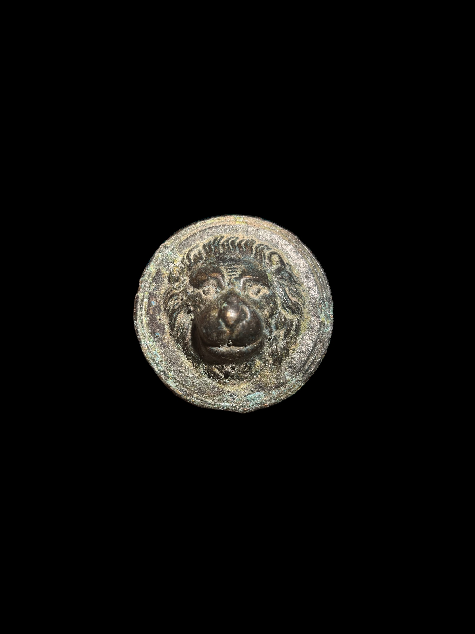 Roman Bronze Lion Applique 1st-2nd Century AD