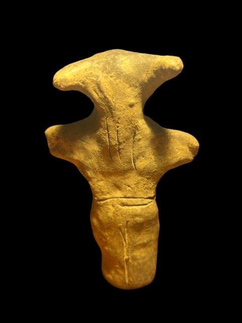 Ancient Style Neolithic Clay European Idol - Image 2 of 2