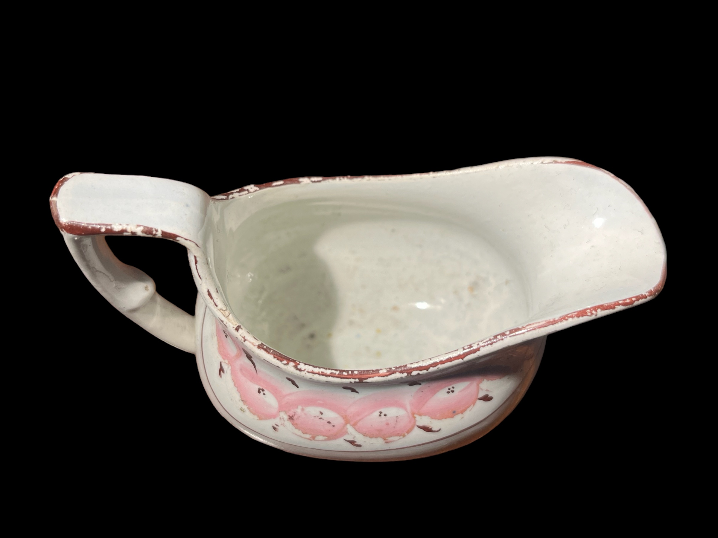 18th Century Pearlware Sauce Boat Jug - Image 2 of 3