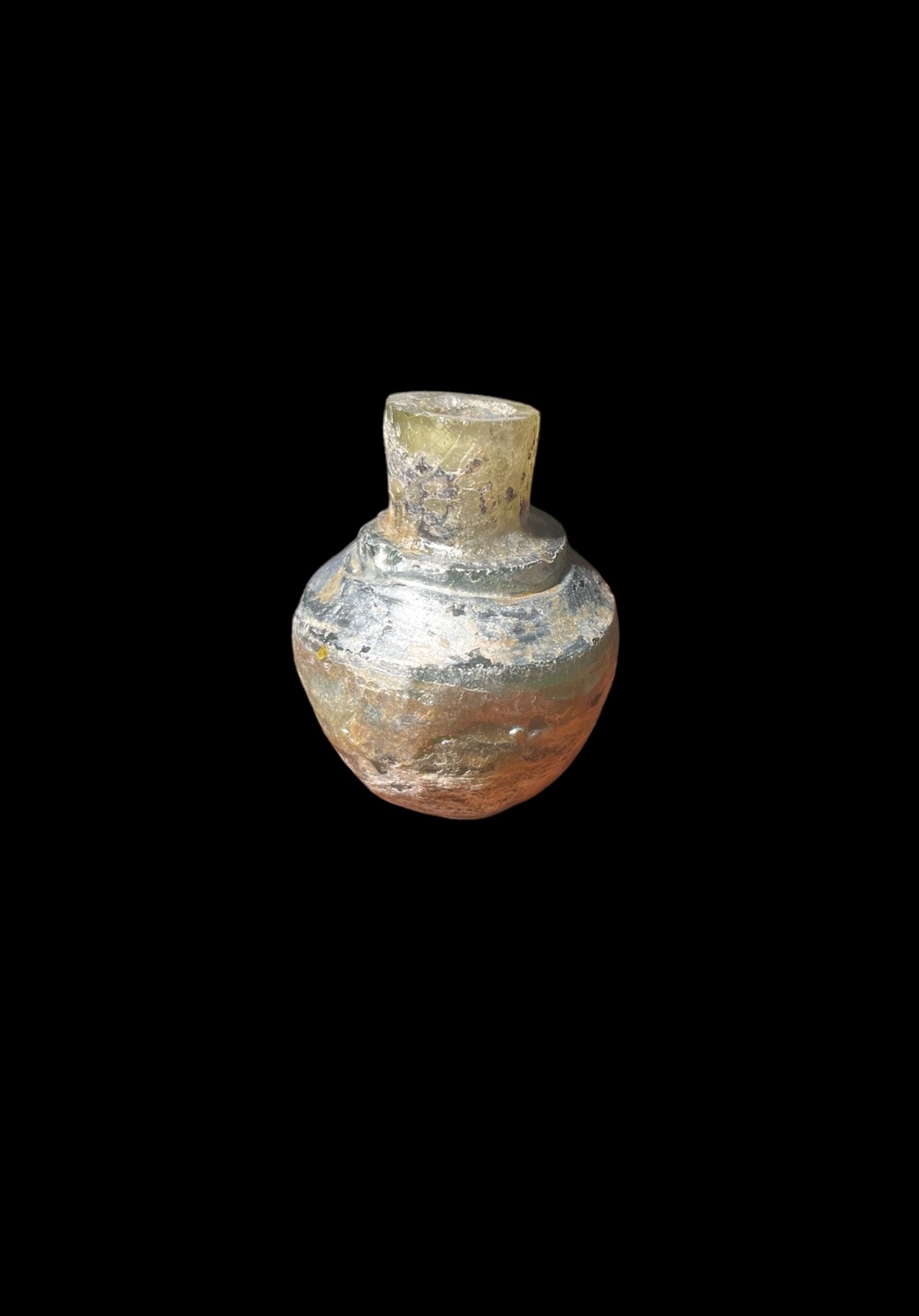 Roman Glass Bottle, 1st-3rd Century AD - Image 3 of 3