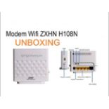 10 x ZTE ZXHN-H108N Wireless ADSL2+ Modem Router 300MPS RRP £29.99 ea