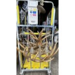 Approx. 12 Antler Chandeliers (Half Imitation/Half Real) - From A Restaurant Clearance