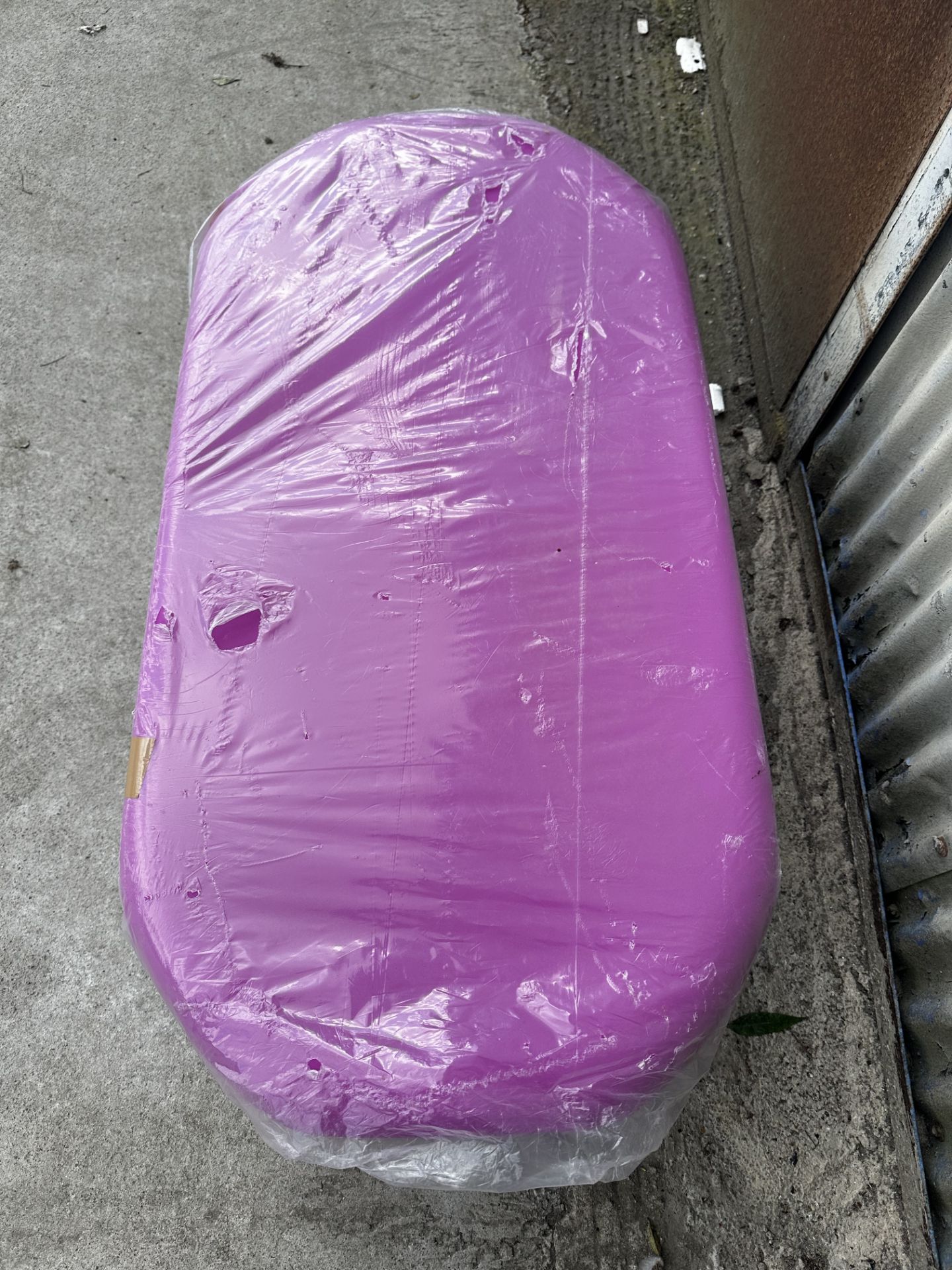 Lily Coffee Table Plastic Material Purple Coffee Table - Matt - MyYour - Used - Approx. RRP £350 - Image 3 of 3
