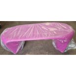 Lily Coffee Table Plastic Material Purple Coffee Table - Matt - MyYour - Used - Approx. RRP £350