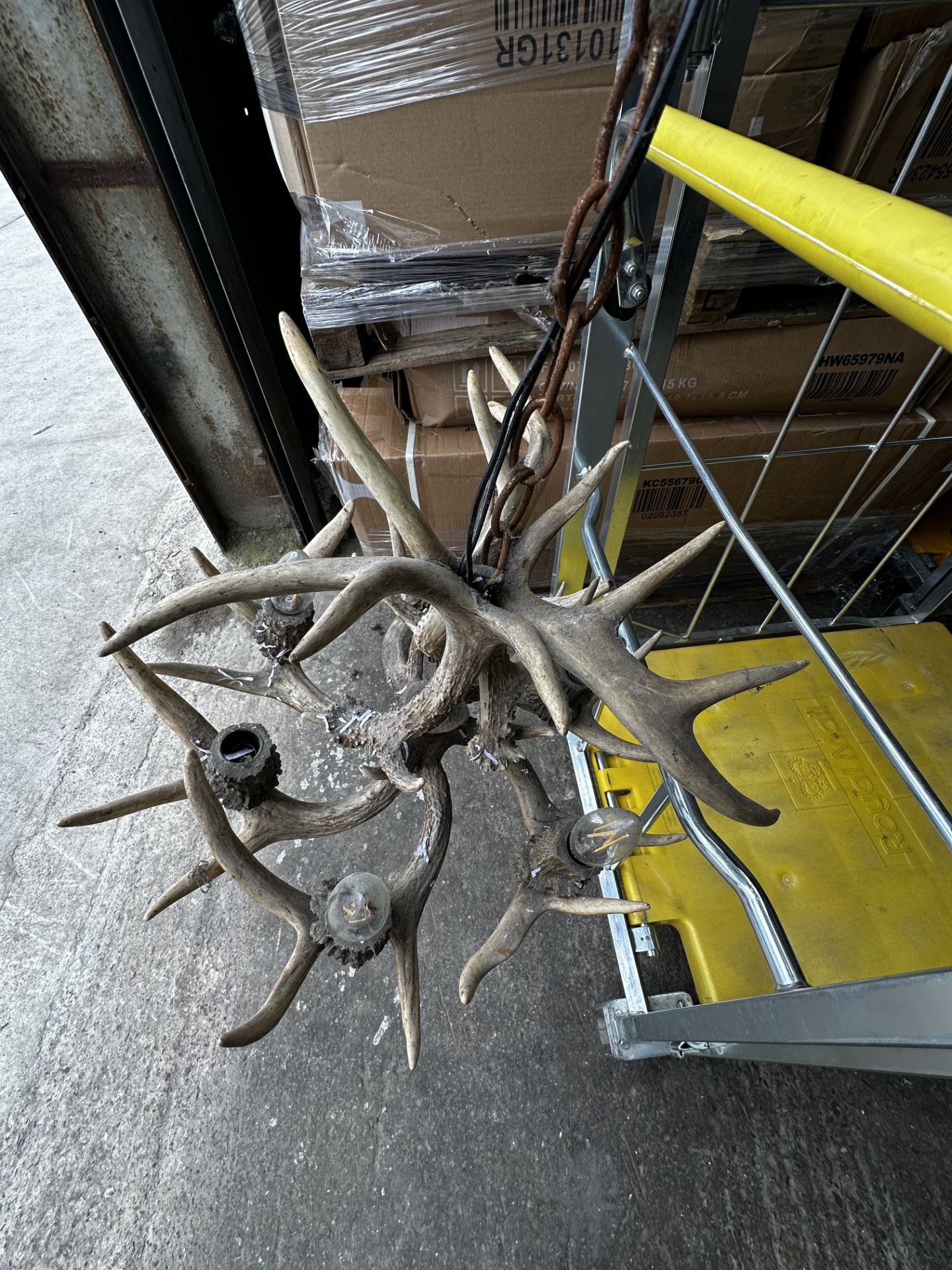 Approx. 12 Antler Chandeliers (Half Imitation/Half Real) - From A Restaurant Clearance - Image 5 of 5