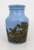 Decorative Ceramic Vase In Blue