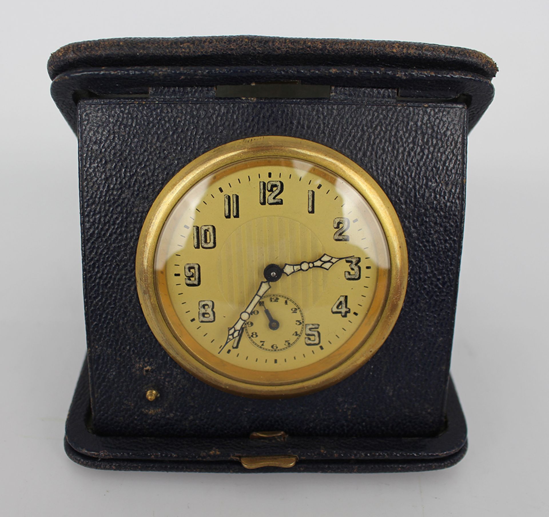 Art Deco Cased Travel Clock - Image 2 of 4