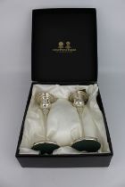 Cased Pair of Arthur Price Silver Plated Candlesticks