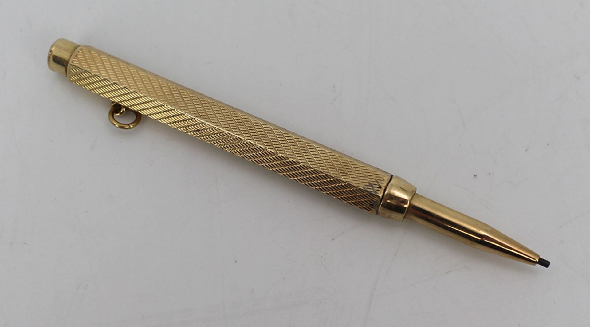 Vintage 9ct Gold Propelling Pencil - Image 2 of 3