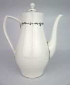 Royal Worcester Silver Chantilly Coffee Pot