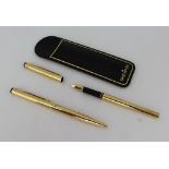 Sheaffer Gold Plated Pen Set