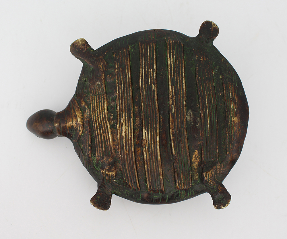 Antique Japanese Bronze Turtle - Image 5 of 5