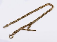 Fine Edwardian 9ct Gold Albert Chain