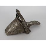 Interesting Early Antique Profusely Decorated Shoe Stirrup