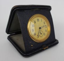 Art Deco Cased Travel Clock