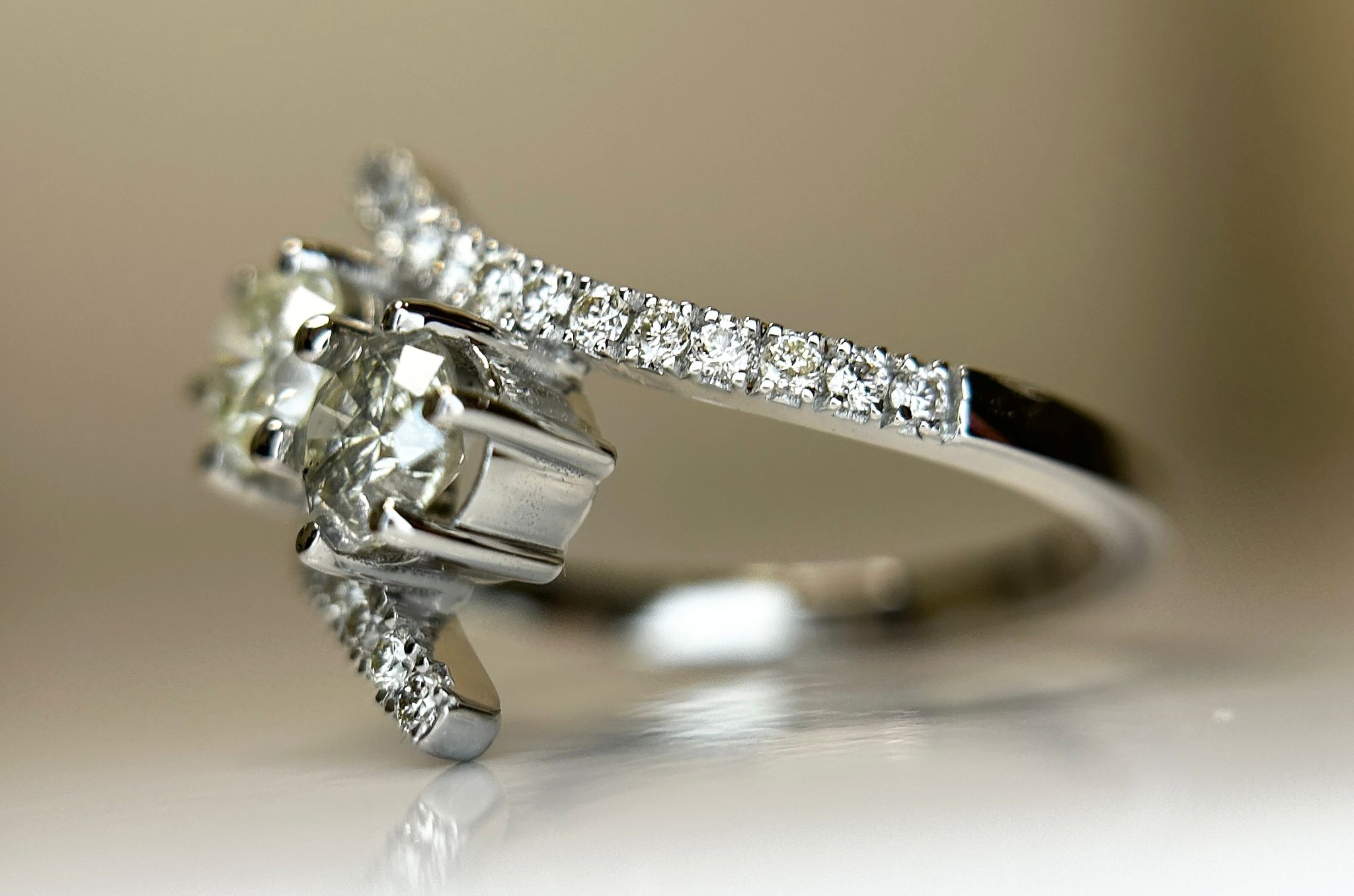 Beautiful Natural 1.15 Carat Diamond Ring With 18k White Gold - Image 4 of 7