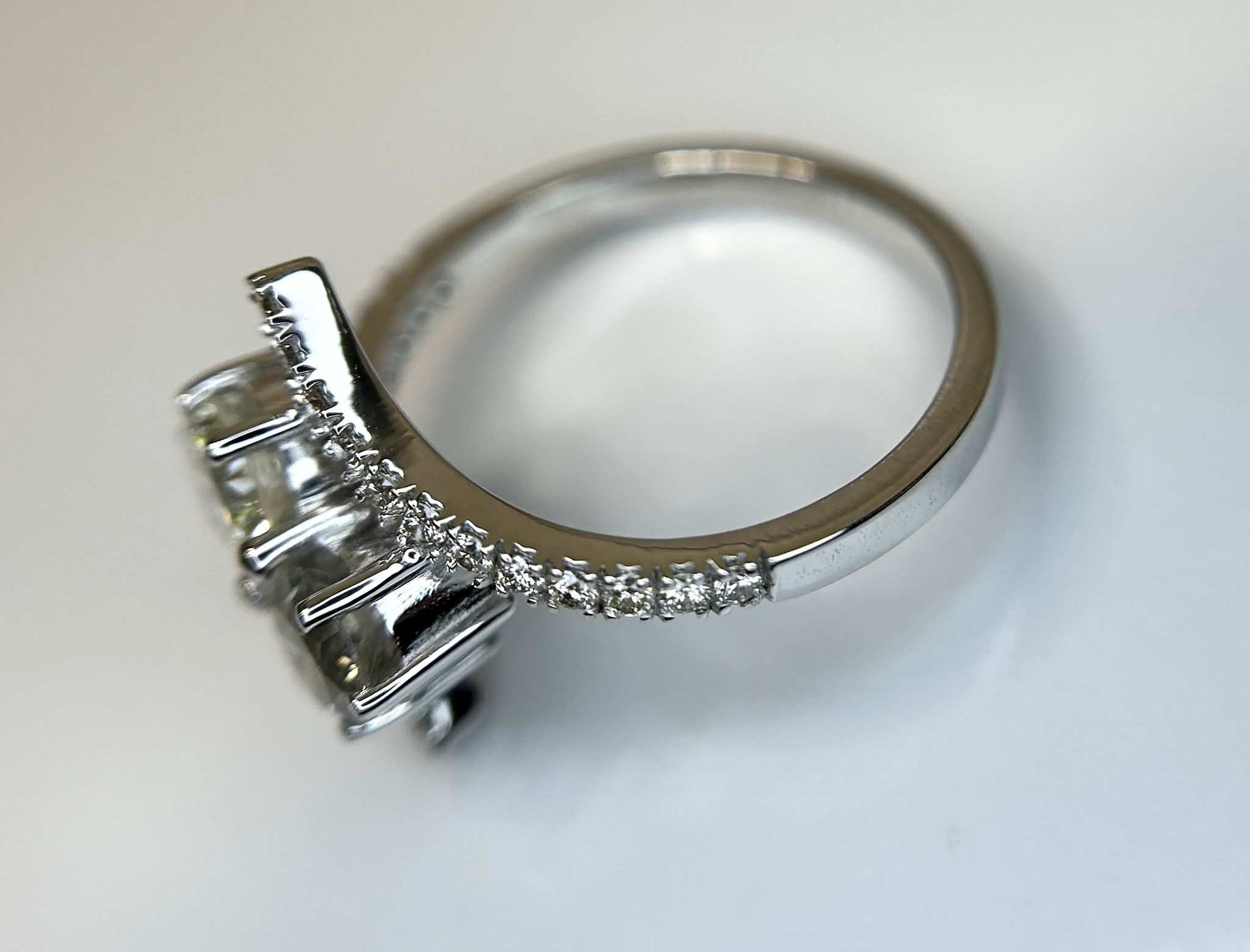 Beautiful Natural 1.15 Carat Diamond Ring With 18k White Gold - Image 5 of 7
