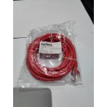 Clearance Joblot 10 x 3M Connekt Gear RJ45 Network Cable (Red)