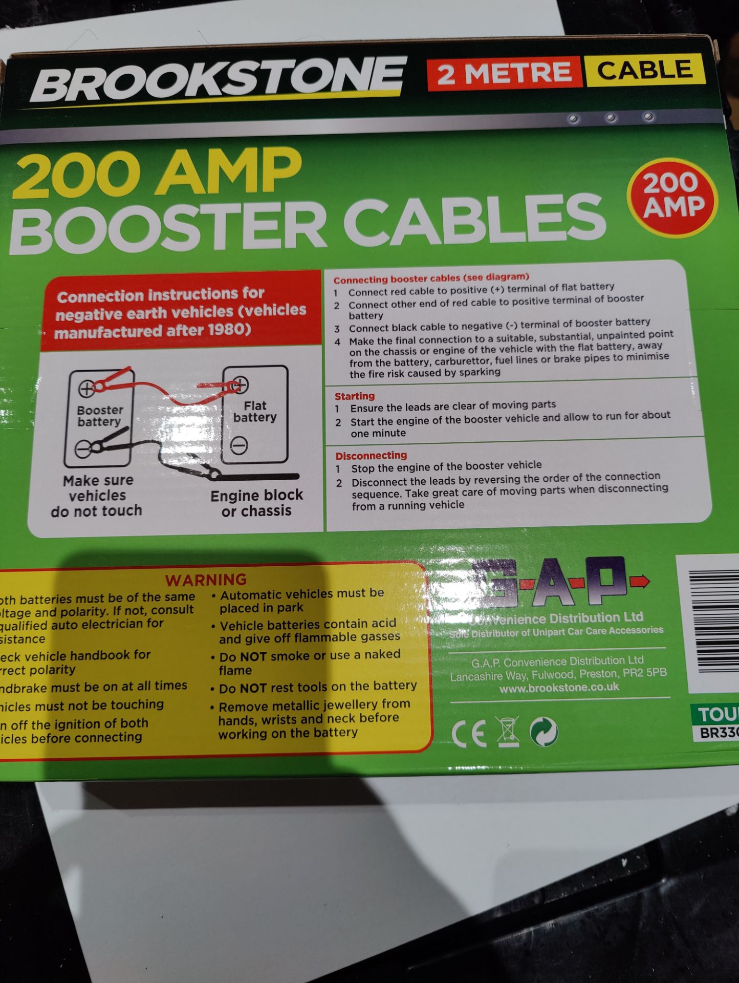Clearance Joblot 10 x 200AMP Booster Cables - Image 4 of 4