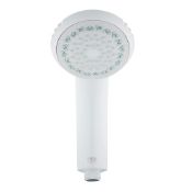 Mira Response Adjustable 4 Spray Mode Shower Head Grey/White