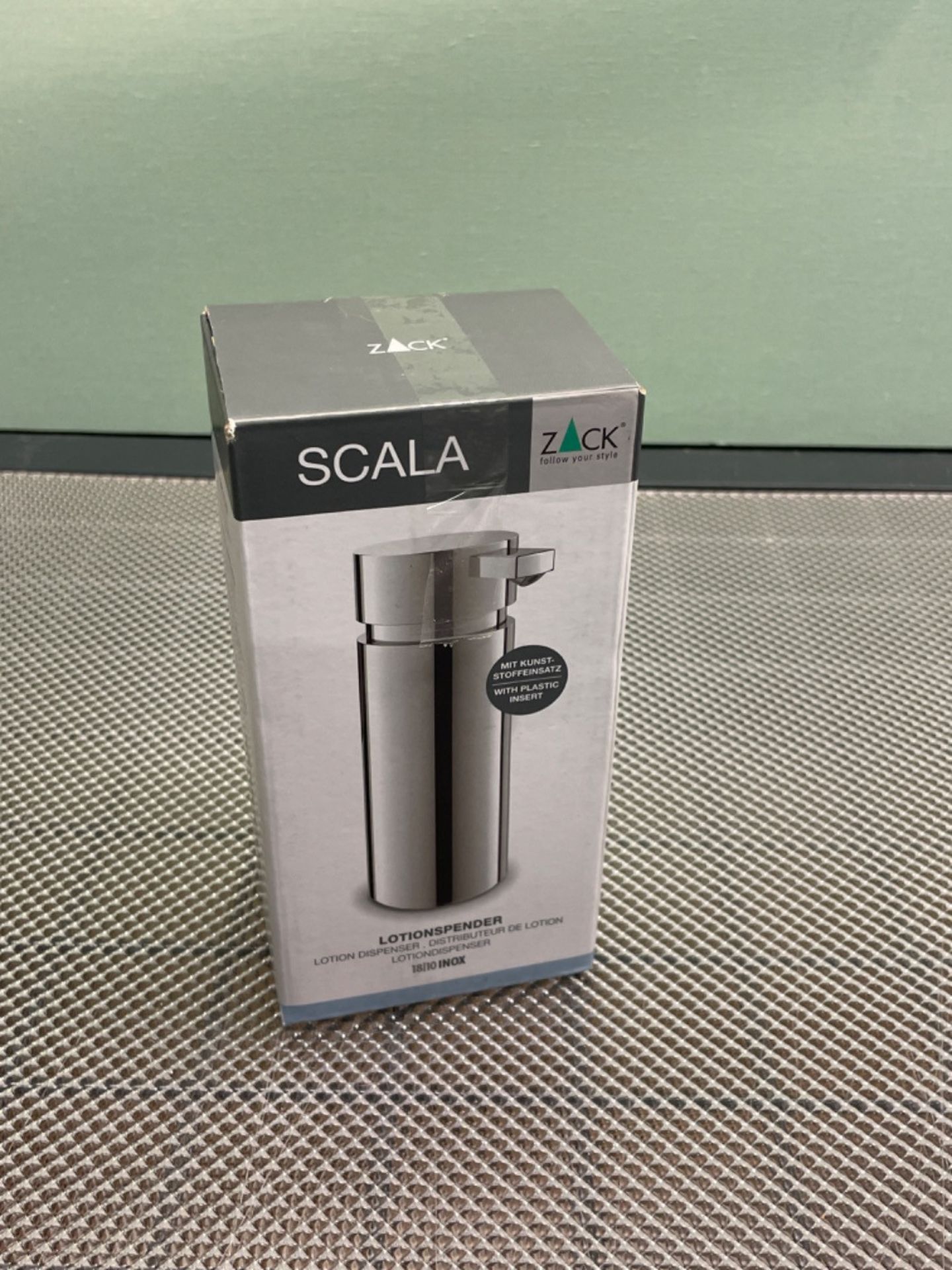 Zack 40079 Scala Liquid Dispenser, 5.5Cm X 15.5Cm - Bild 3 aus 3