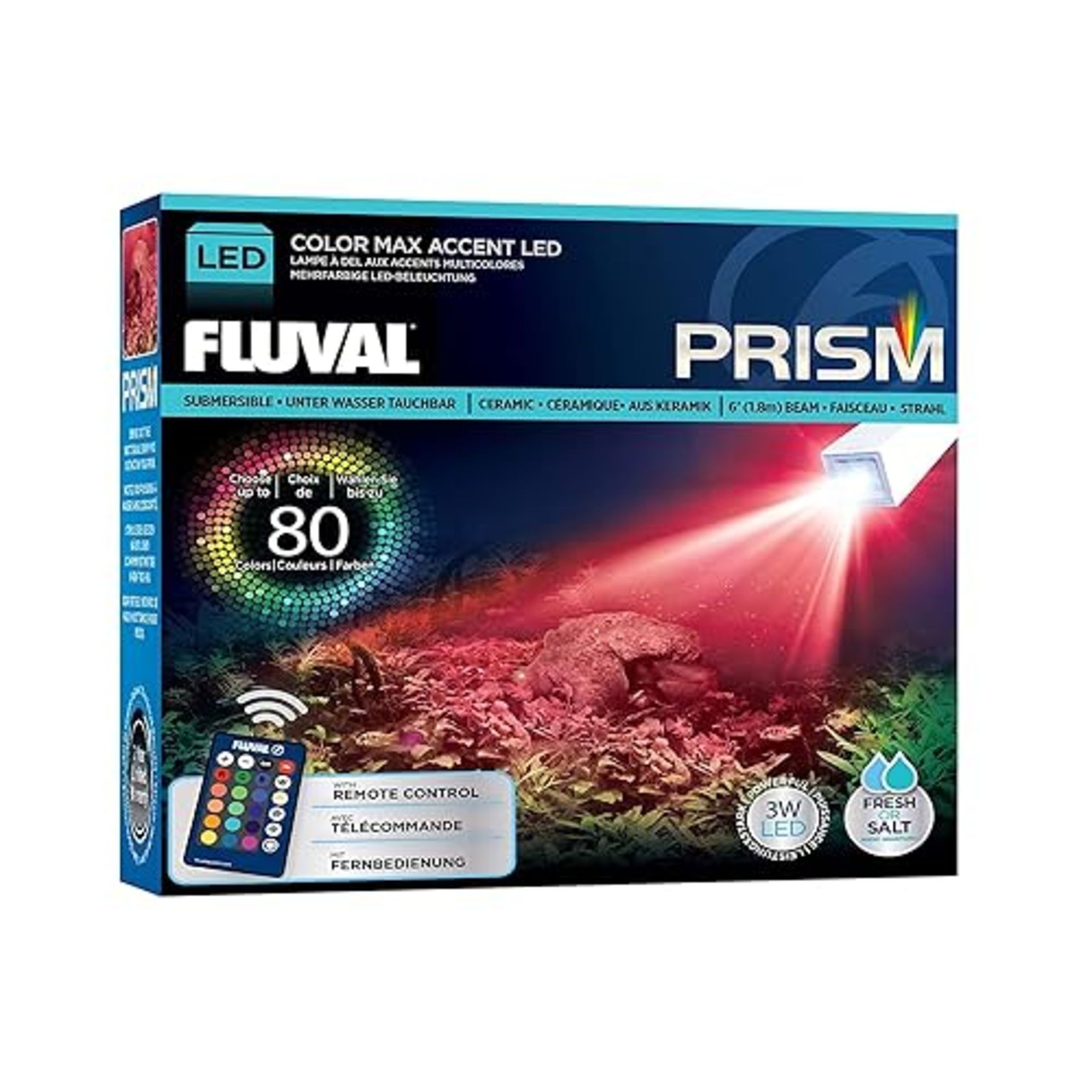 Fluval Prism Ceramic LED Spotlight 3 Watt
