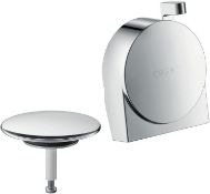 Hansgrohe Exafill S Overflow Bath Filler Set, Chrome