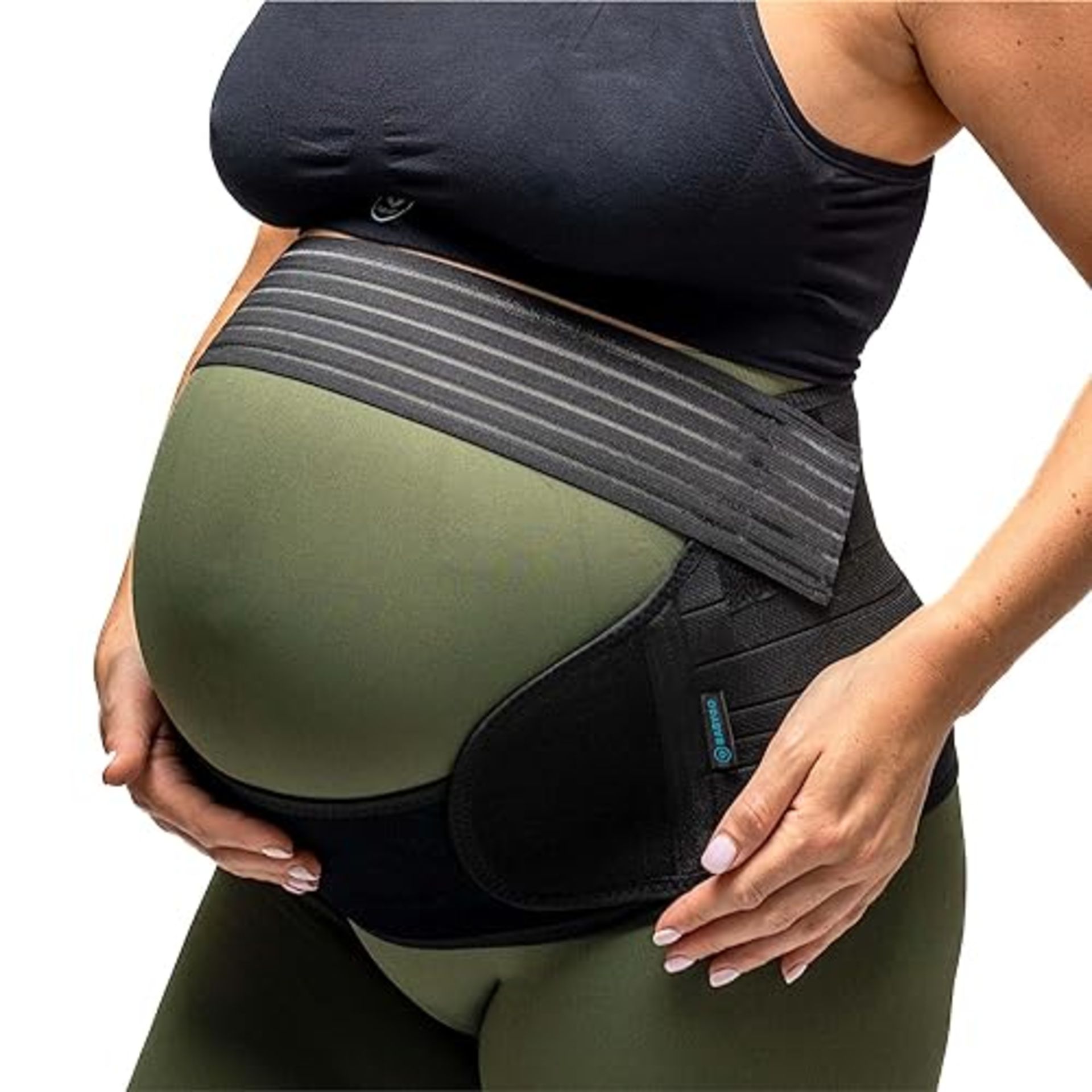 Babygo 4 In 1 Pregnancy Support Belt Maternity & Postpartum Band - Relieve Back, Pelvic, Hip Pain, S