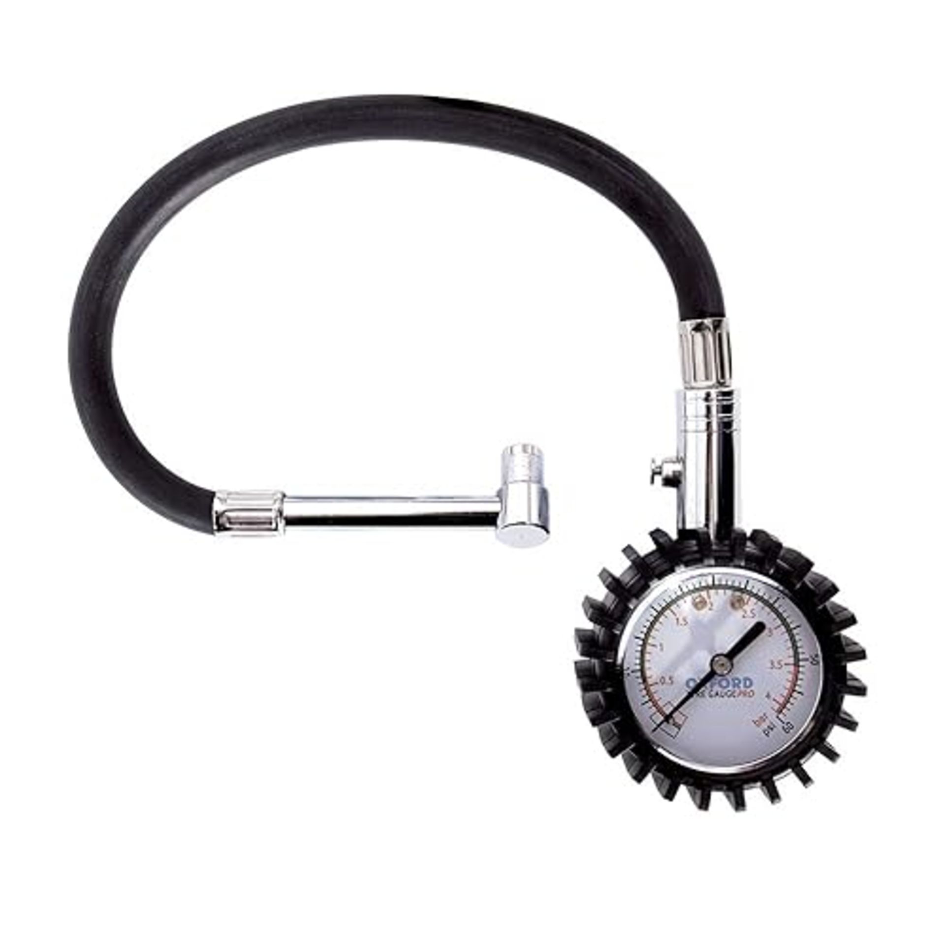 Oxford Tyre Pressure Gauge Pro Analogue (Dial Type) 0-60PSI Ox750