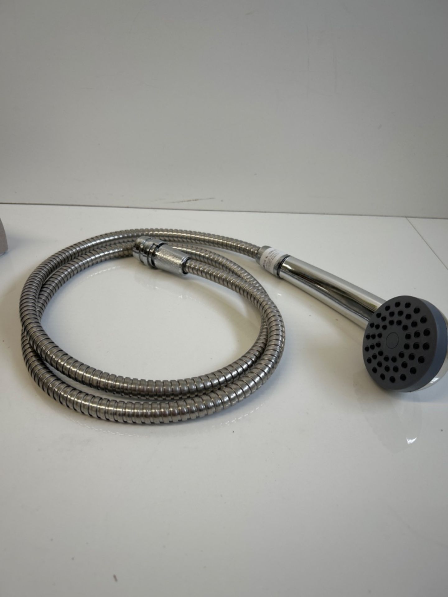 Wenko WK22866 Handbasin-Mobile Hand Stainless Steel Shower Hose, Silver Shiny, 6.5 X 150 X 3.5 Cm - Image 3 of 3